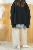 Super Smock Sweatshirt Black